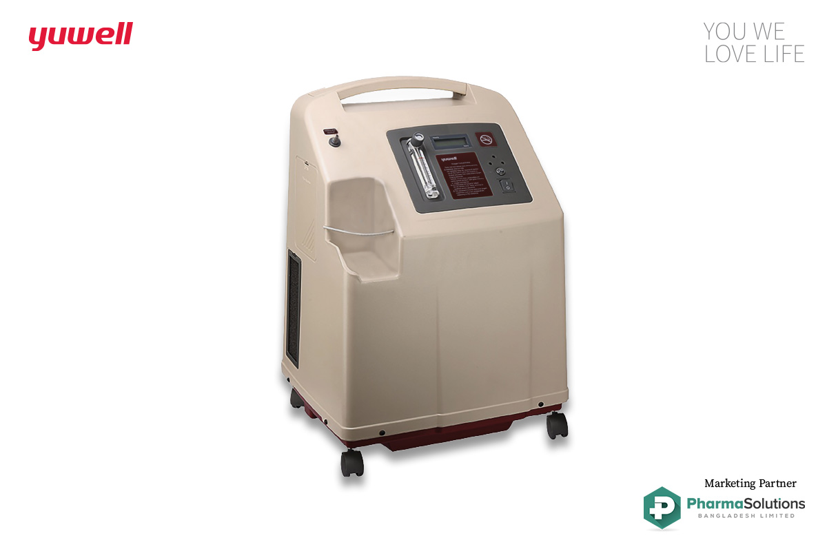 Yuwell 10 L Portable Oxygen Concentrator 7F-10